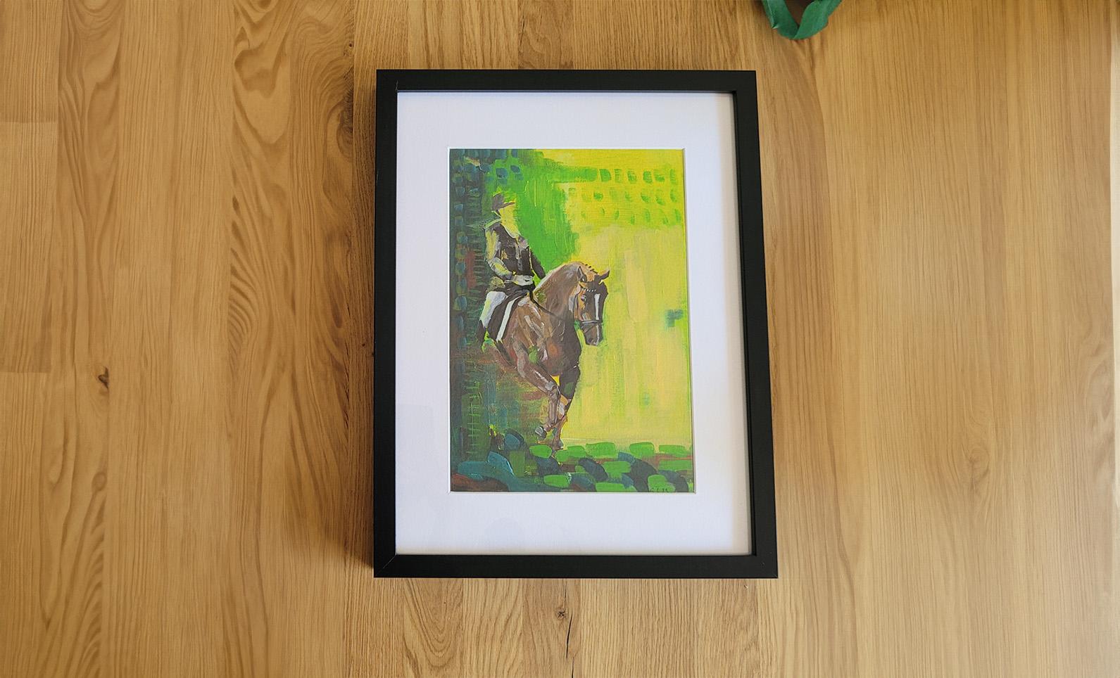 Equestrian Self-Portrait